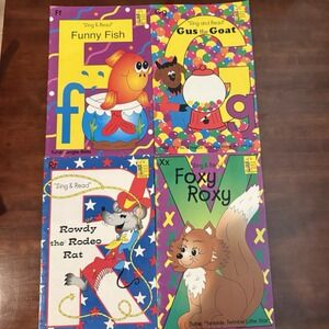 Frog Street Press Sing And Read‎ Alphabet Series Big Books Set Of 4 Replacements